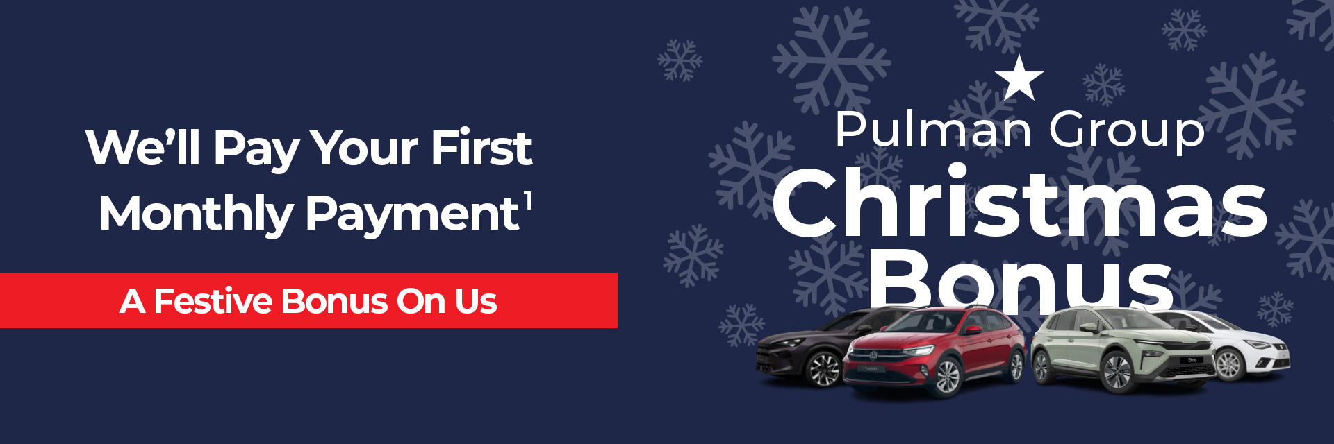 We’ll Pay Your First Payment Banner