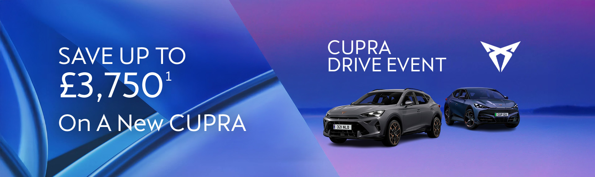 Cupra Drive Search Banner