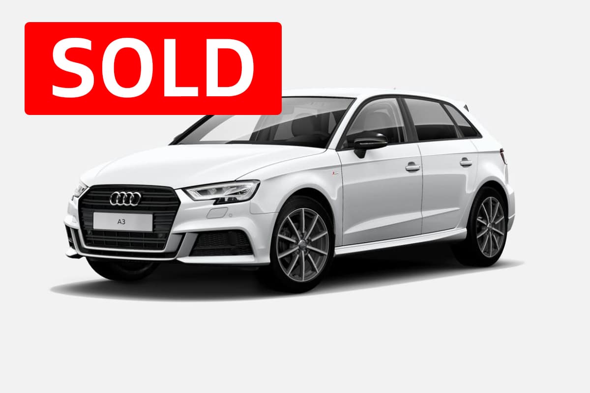 A3 Sportback Black Edition 1 5tfsi 150ps Manual In Cornwall