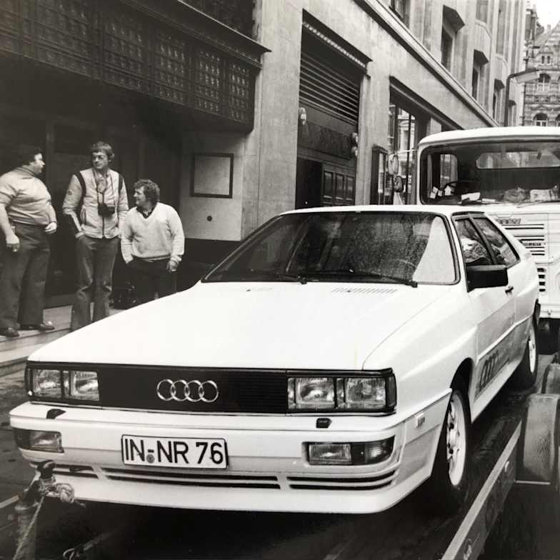 Celebrating 40 Years Of The Audi Quattro Sytner Group Limited