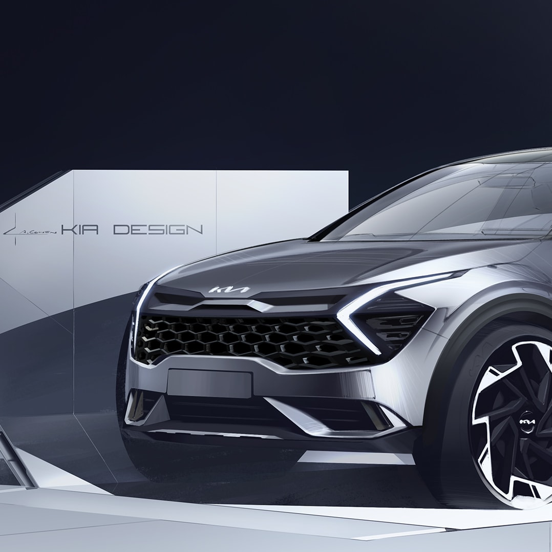 KIA REVEALS FIRST SKETCHES OF THE ALL-NEW EUROPEAN-MARKET SPORTAGE AHEAD OF  UPCOMING LAUNCH, Kia News