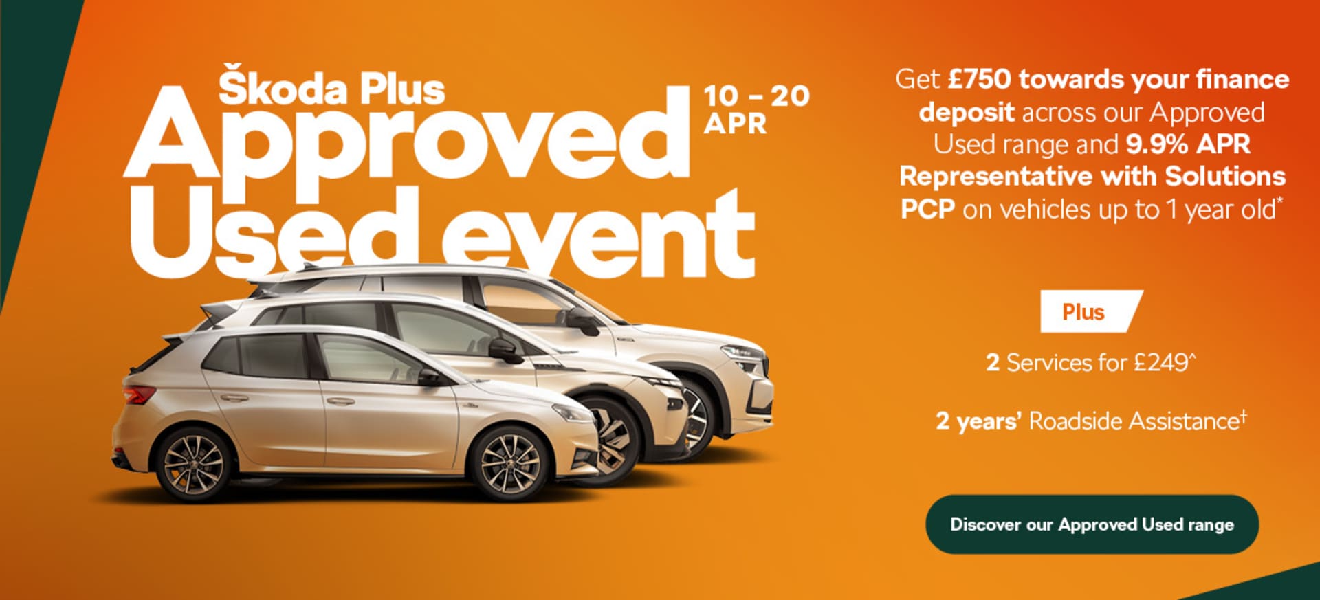 Skoda Plus Approved Used Event