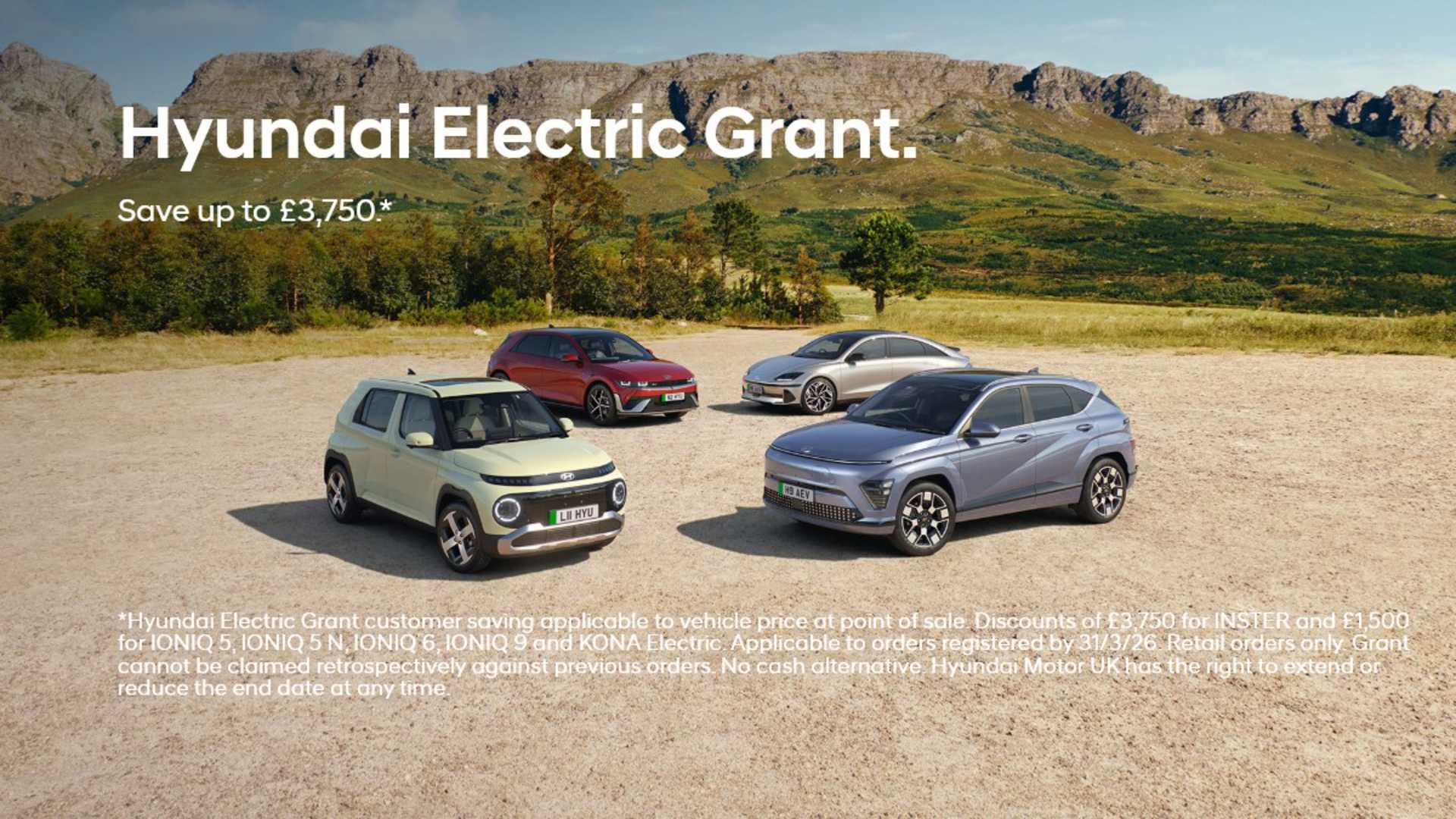 Hyundai EV Grant now available at Read Motor Group