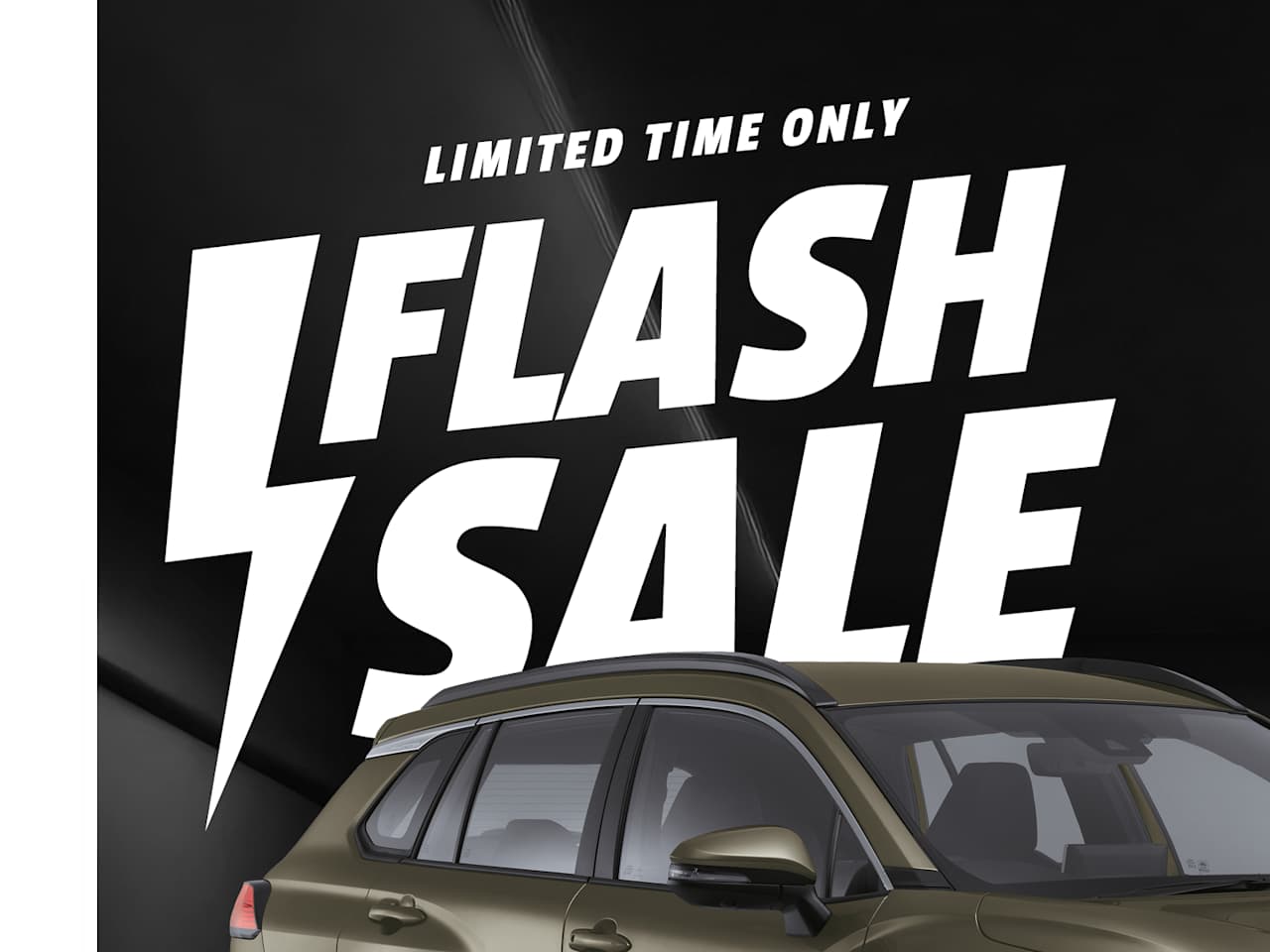 Corolla Cross Flash Sale