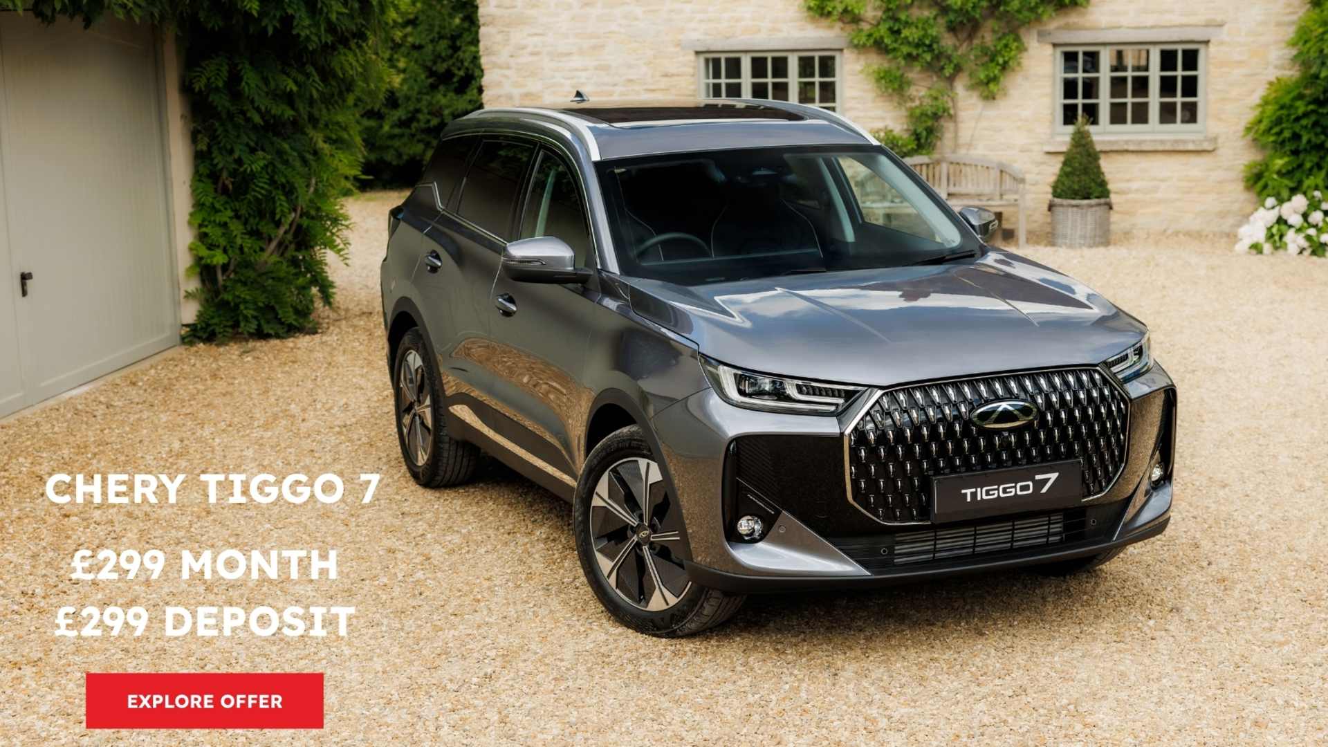 Chery Tiggo 7 £299/Month