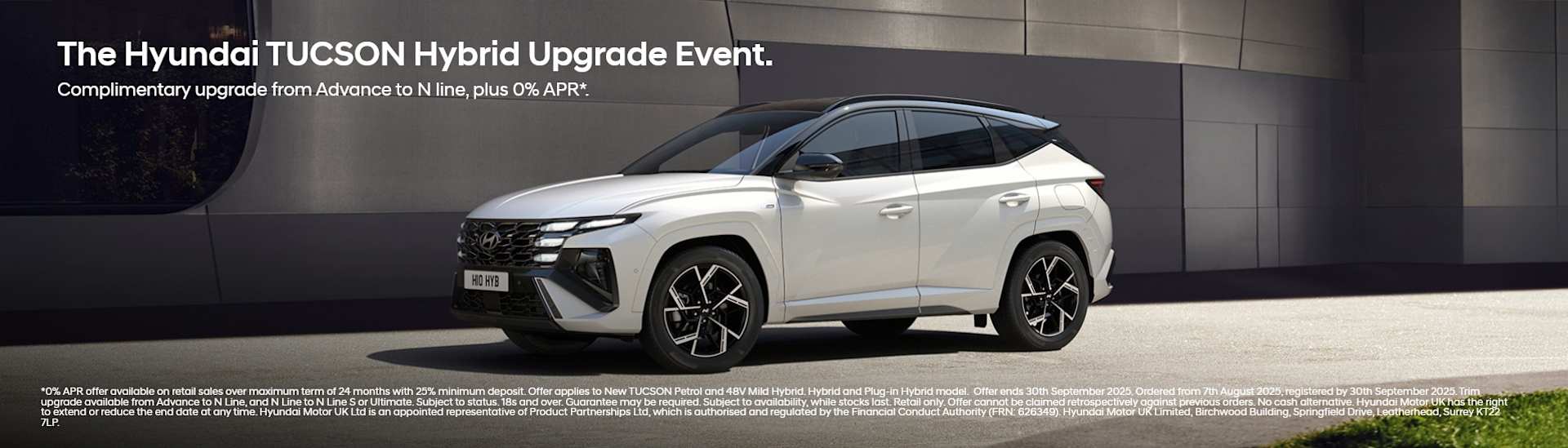 The Hyundai TUCSON Complimentary Upgrade Event