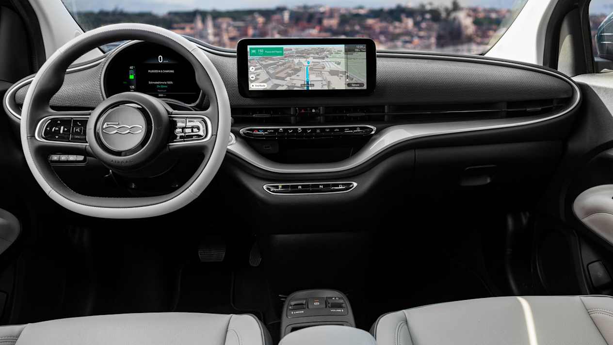 Nouvelle FIat 500e : Planche de bord