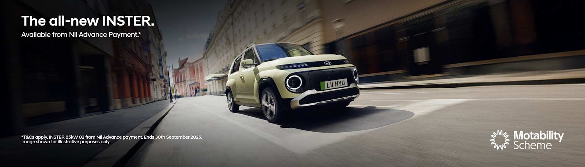 All-New INSTER Motability at Read Hyundai