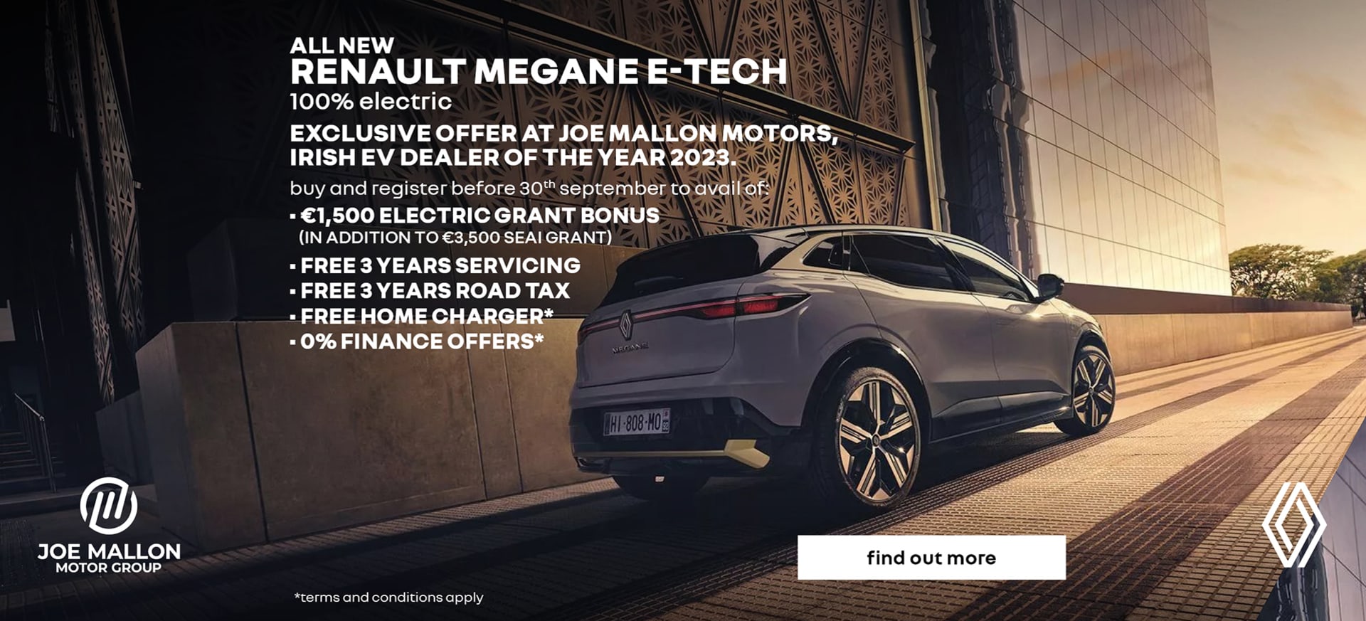 all new Renault Megane E-Tech 100% electric