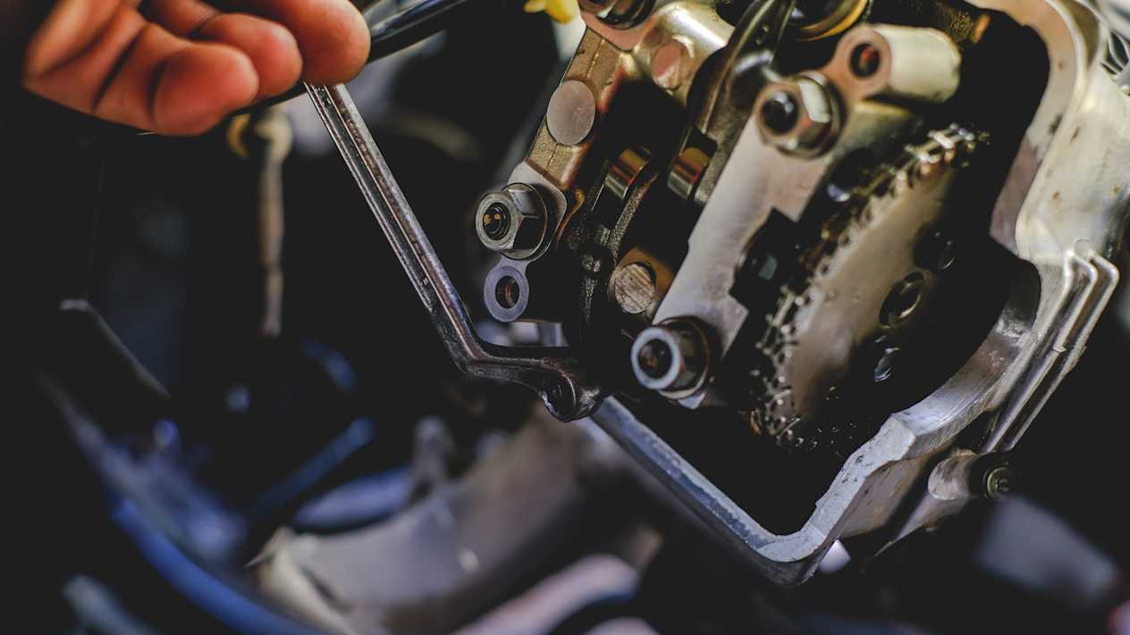Entretien moto soupapes