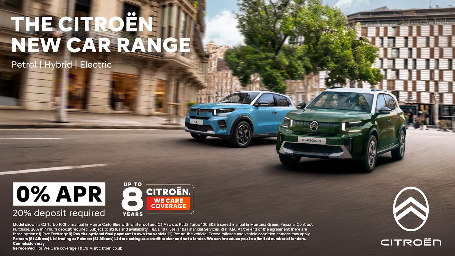 Citroen 0% APR, 8 Year Warranty 