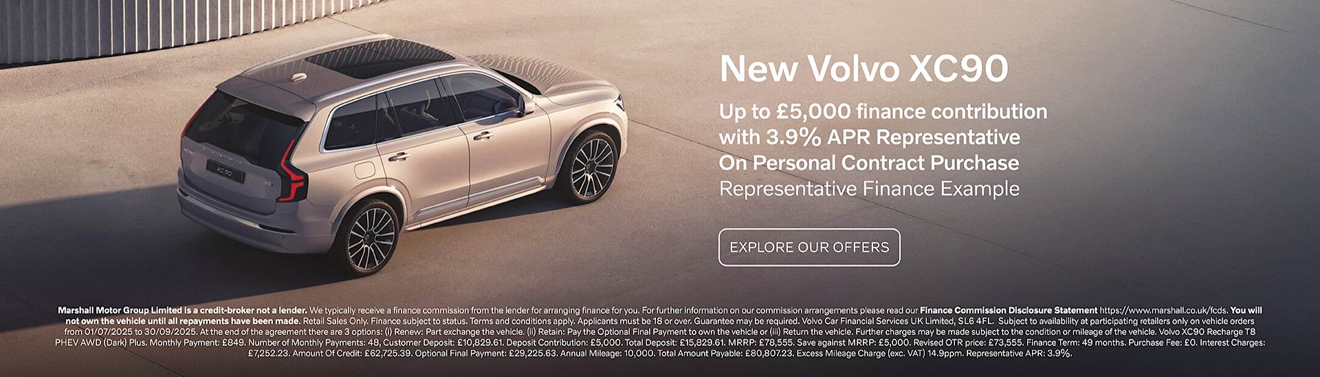 Volvo XC90 Offer