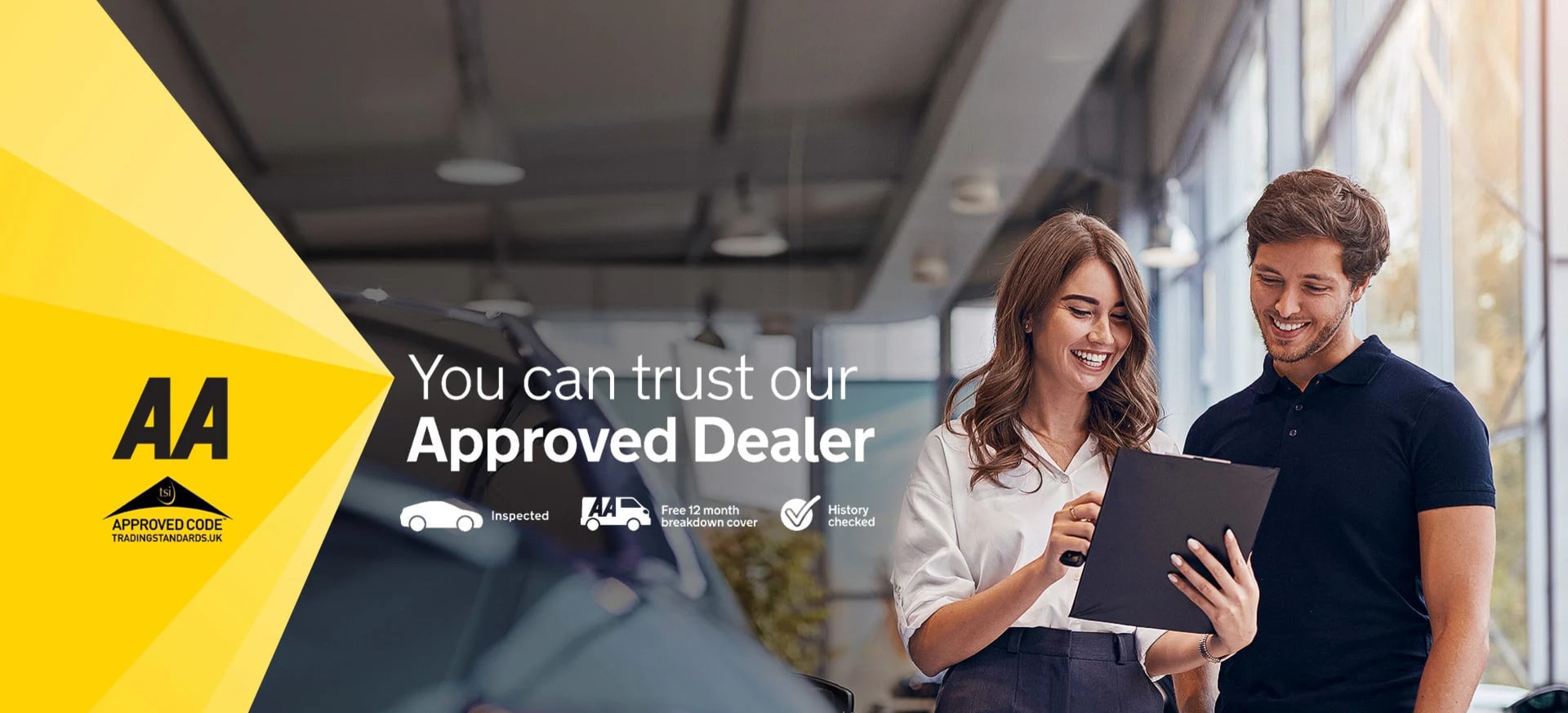 AA Trust - You Can Trust Our Approved Dealer.