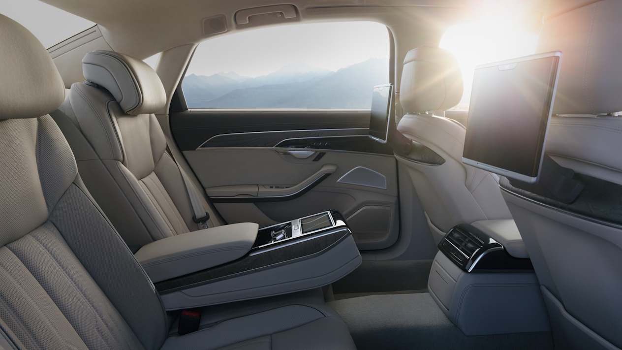 Audi A8 Back interior - Seats