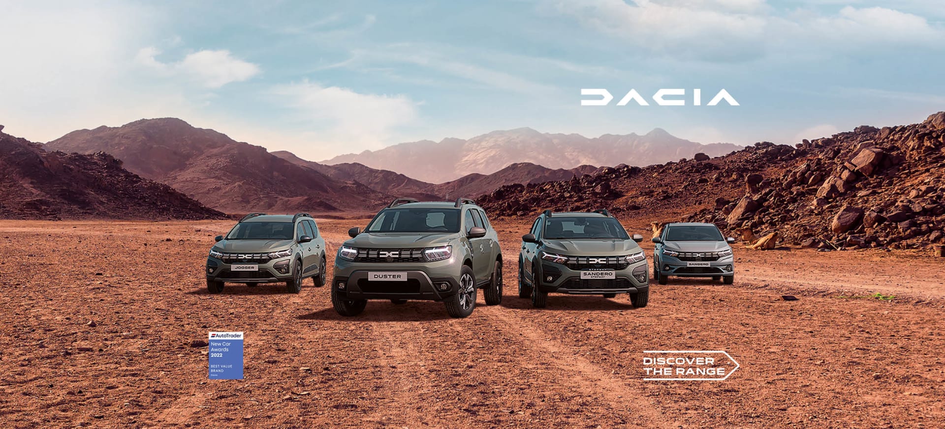 New Dacia Range