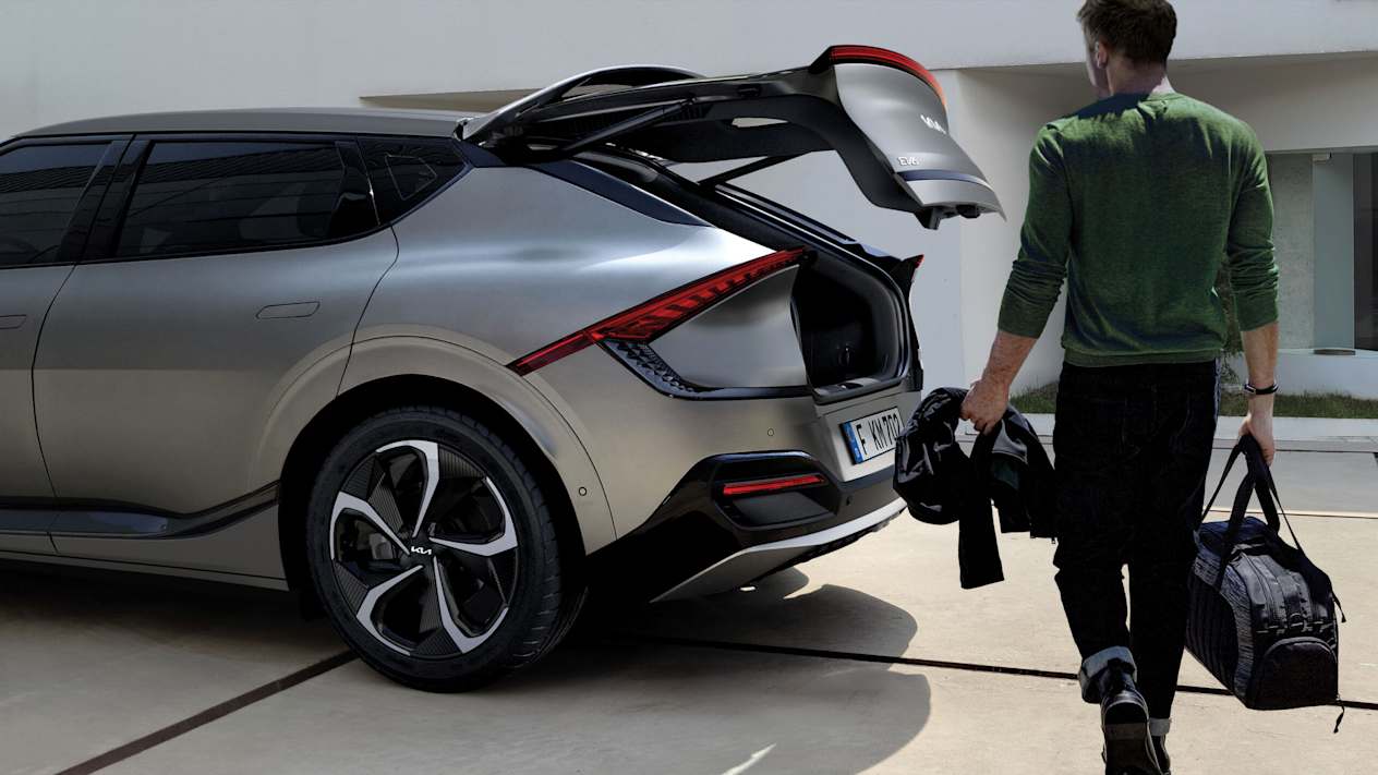 Kia EV6 coffre