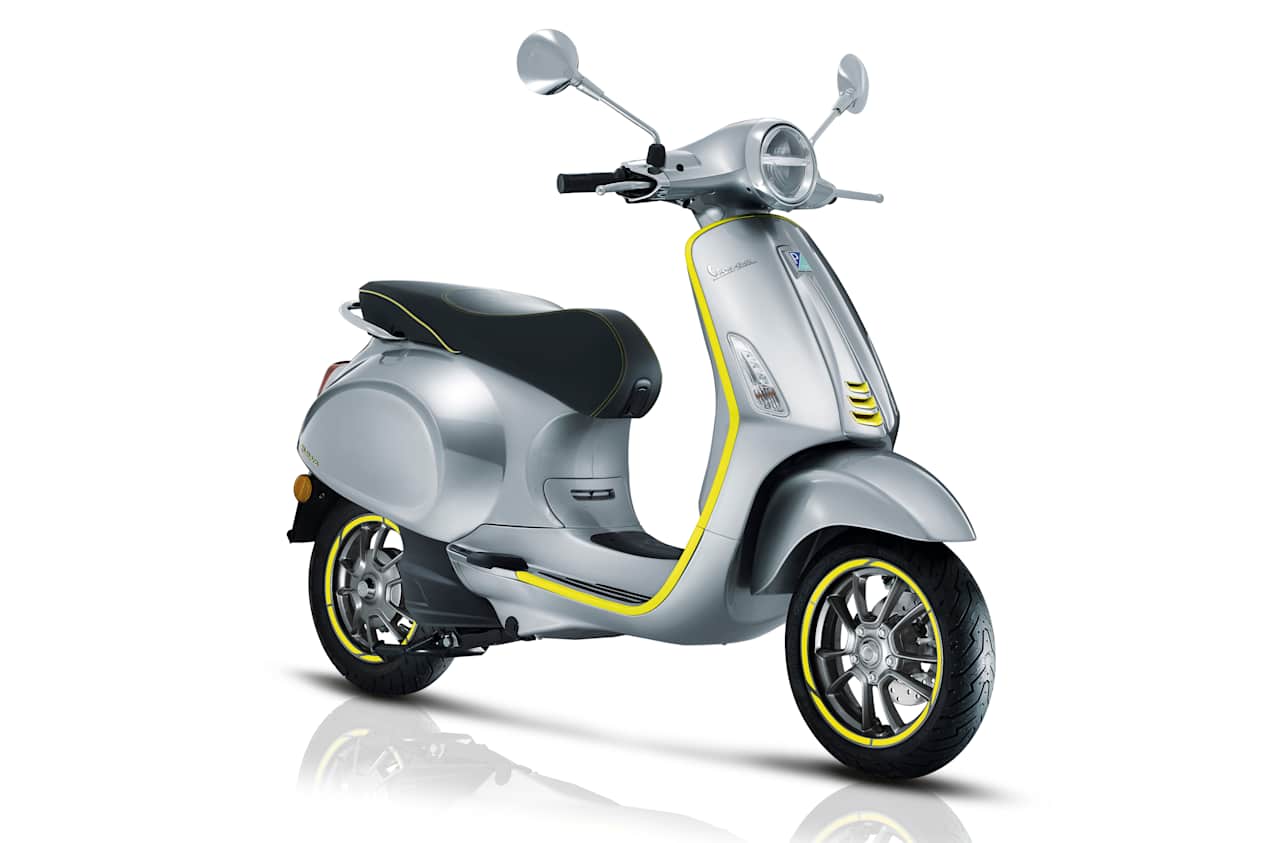 Scooter Vespa Elettrica 70 km/h Giallo Lampo