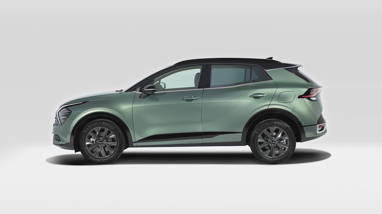 Kia Sportage 2022 : Profil vert