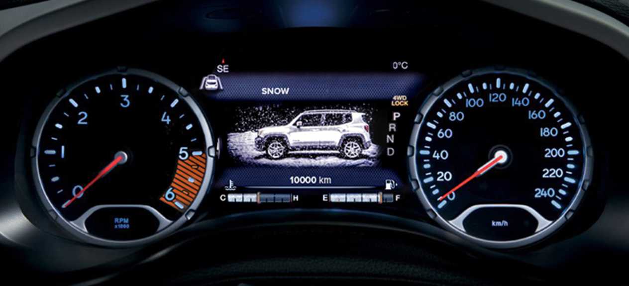 Compteur Jeep Renegade