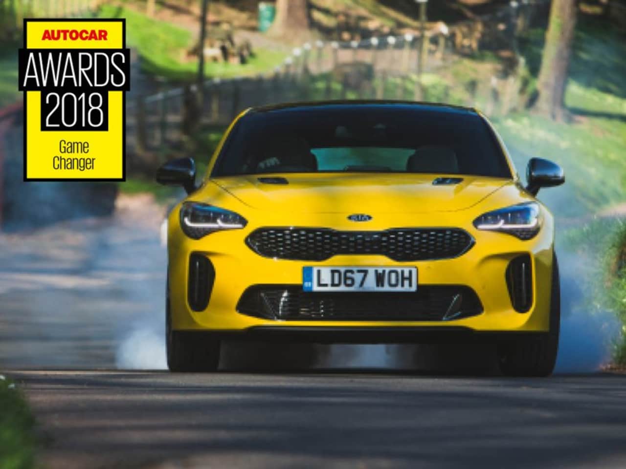 Game changing Kia Stinger wins at Autocar Awards 2018