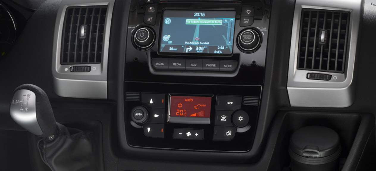 Fiat Ducato Colour Touchscreen