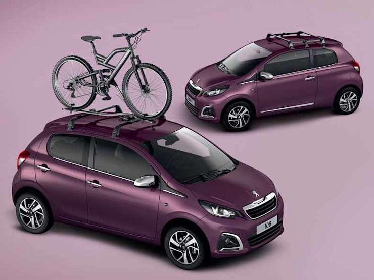 Peugeot 108 fietsendrager accessoire