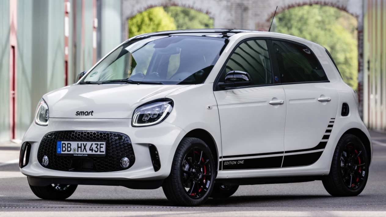 smart EQ forfour trois quart avant