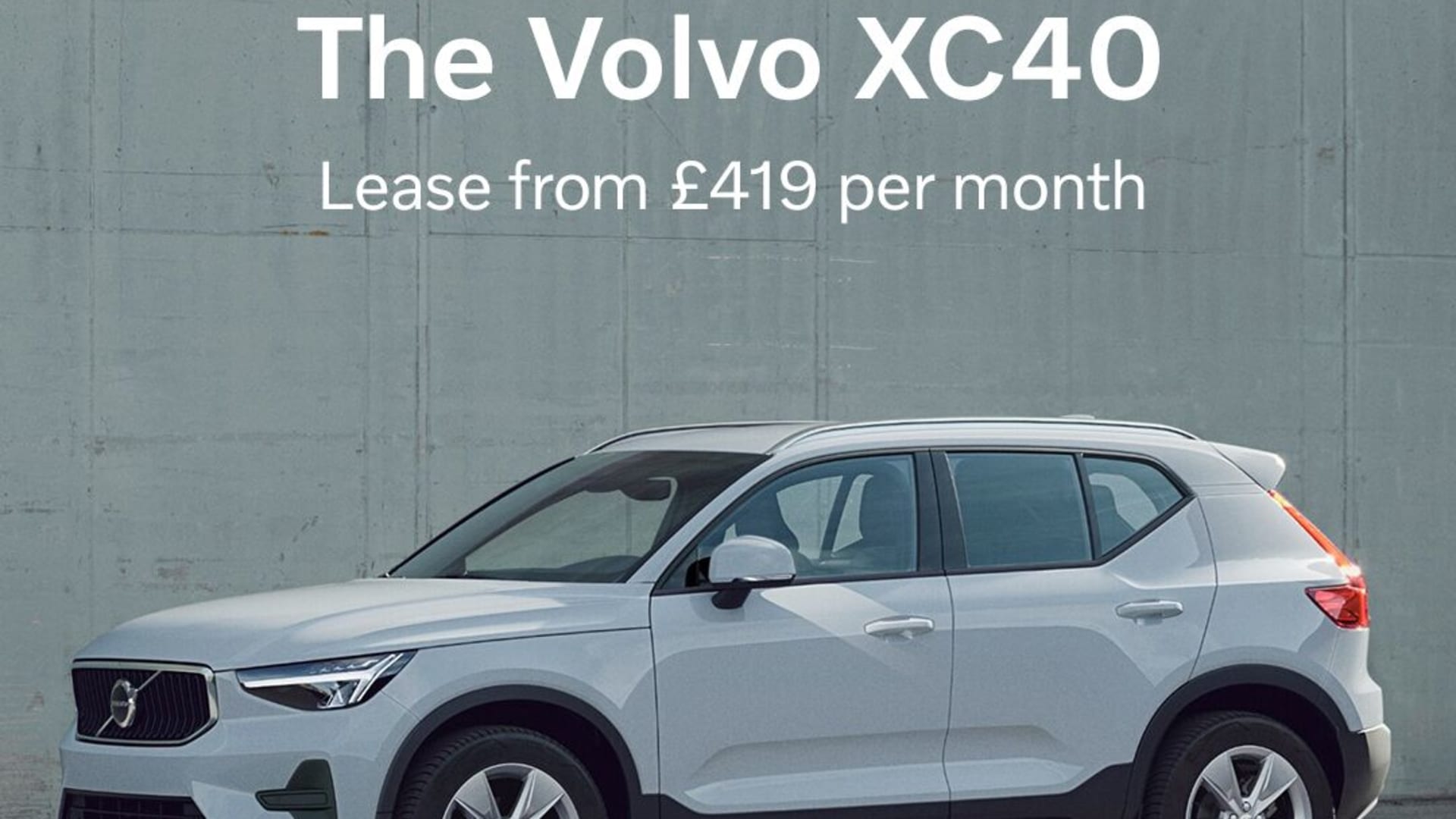 XC40 Lease Offer