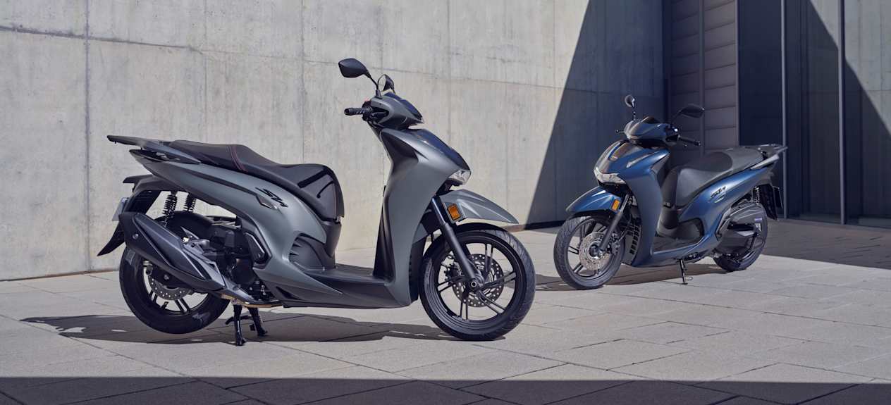 Honda sh350i 2025 : béquille centrale