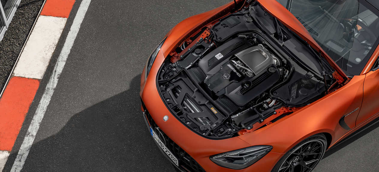 Mercedes AMG GT 63 S E Performance 2024 moteur