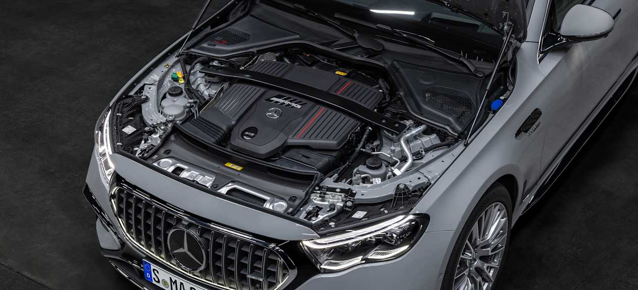 Mercedes classe e AMG moteur