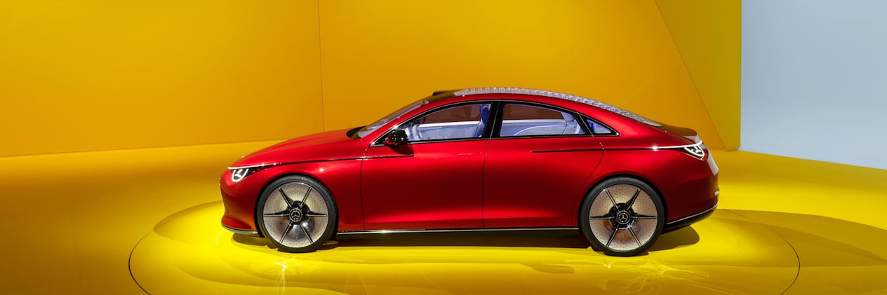 Mercedes CLA Concept 2023 : profil