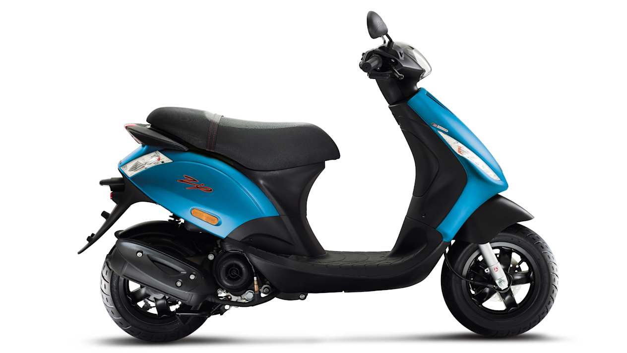 Piaggio Zip S 50 Azzurro Marea profil