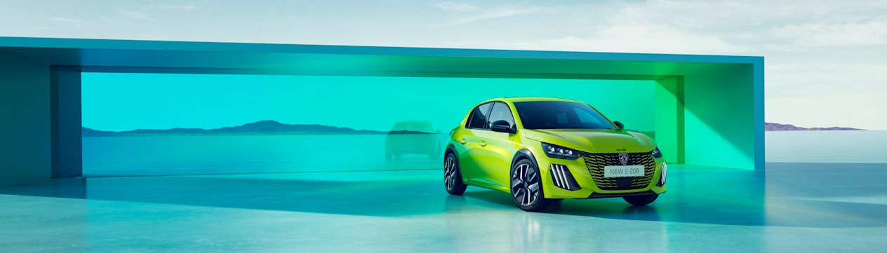 Peugeot 208 2023 : trois quarts avant droit