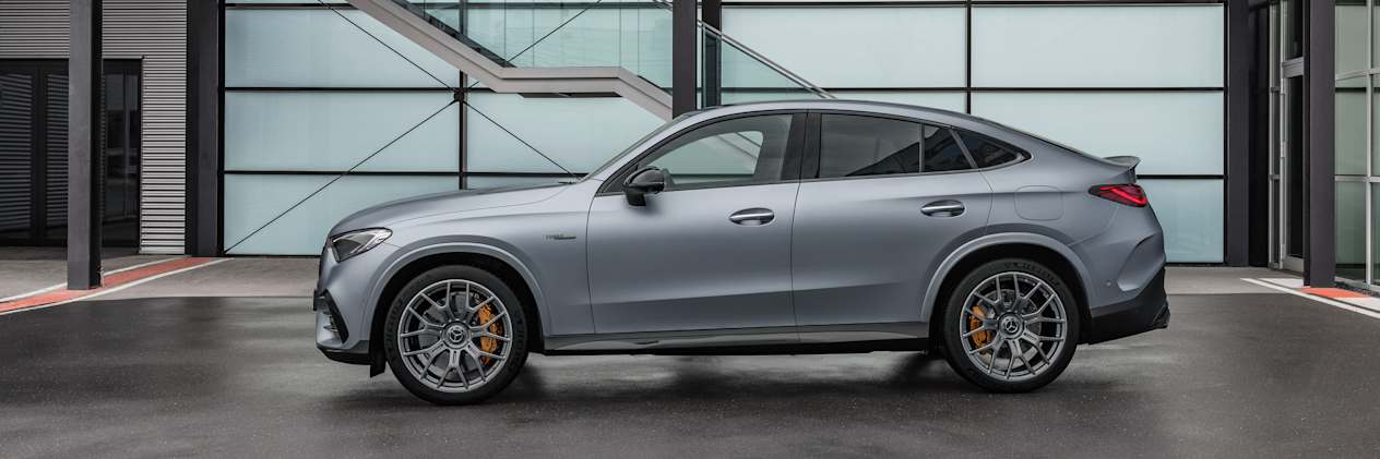 Mercedes GLC Coupé AMG : profil