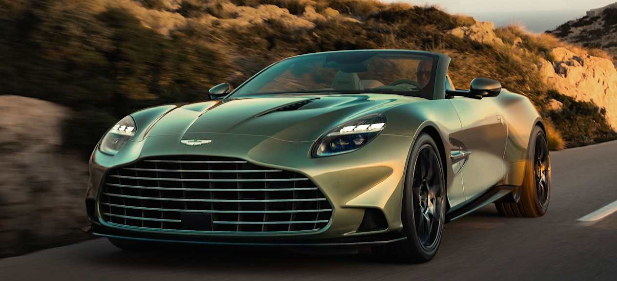 Aston Martin Vanquish Volante : avant
