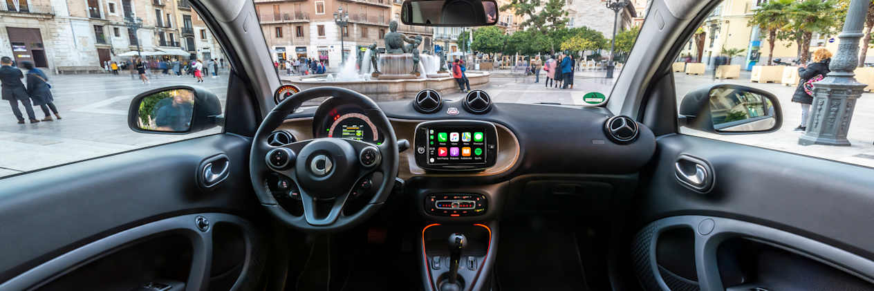 Smart fortwo intérieur