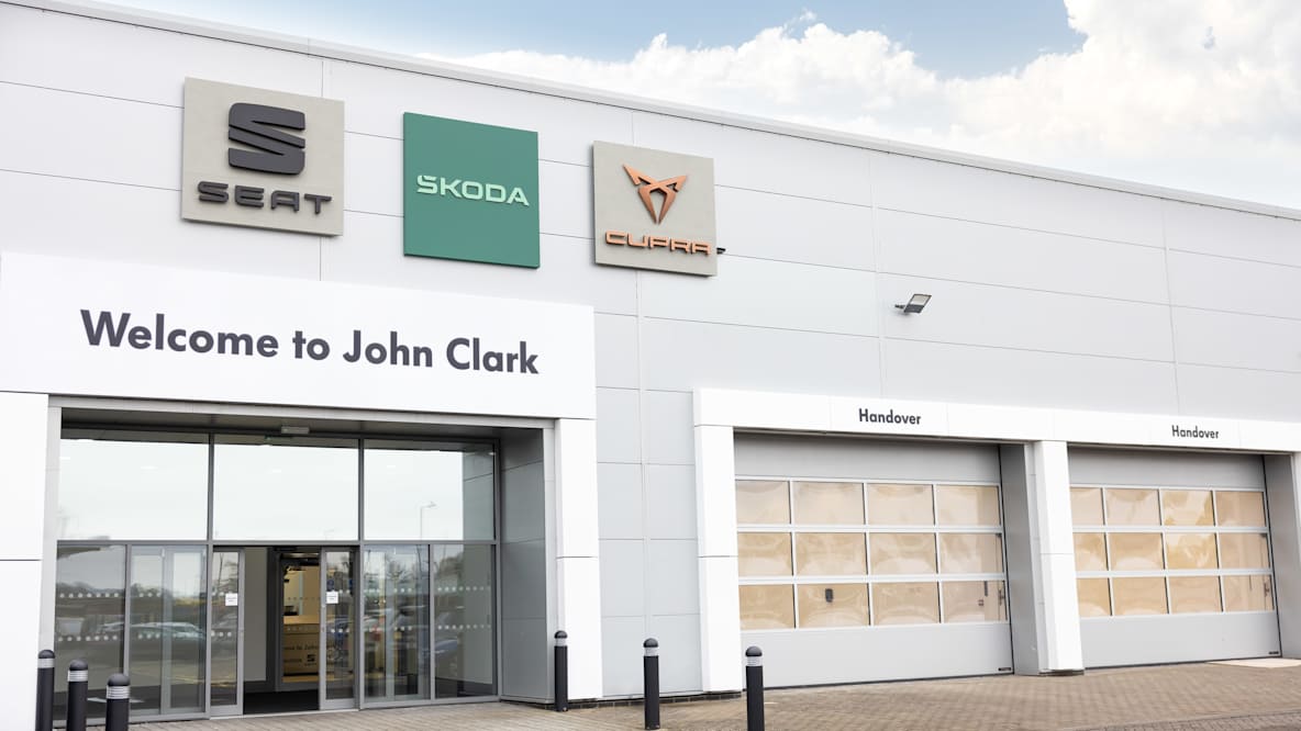 Entrance to the new Broomhill Road Dealership