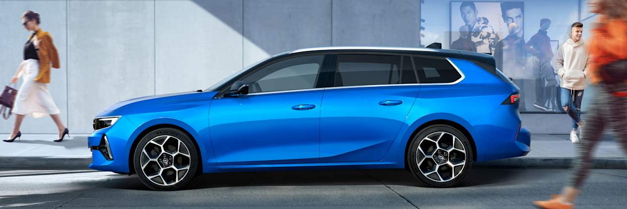 Opel Astra Sports Tourer 2022 vue de profil