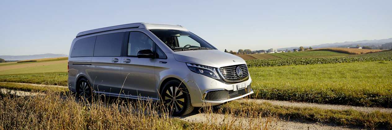 EQV E-Camper : Trois quart avant droit