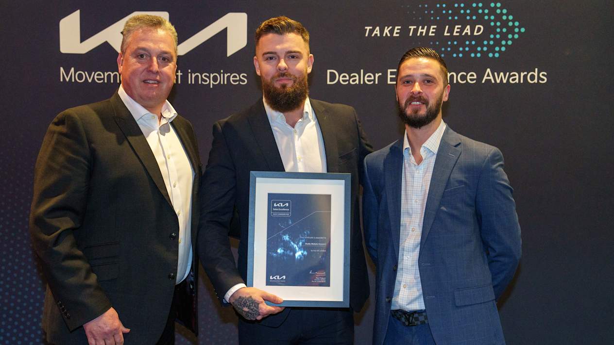 Shelly Motors excellence award