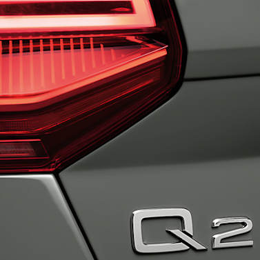 Audi Q2 Rear Logo