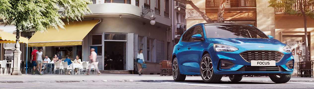 All-New Ford Focus Blue Exterior