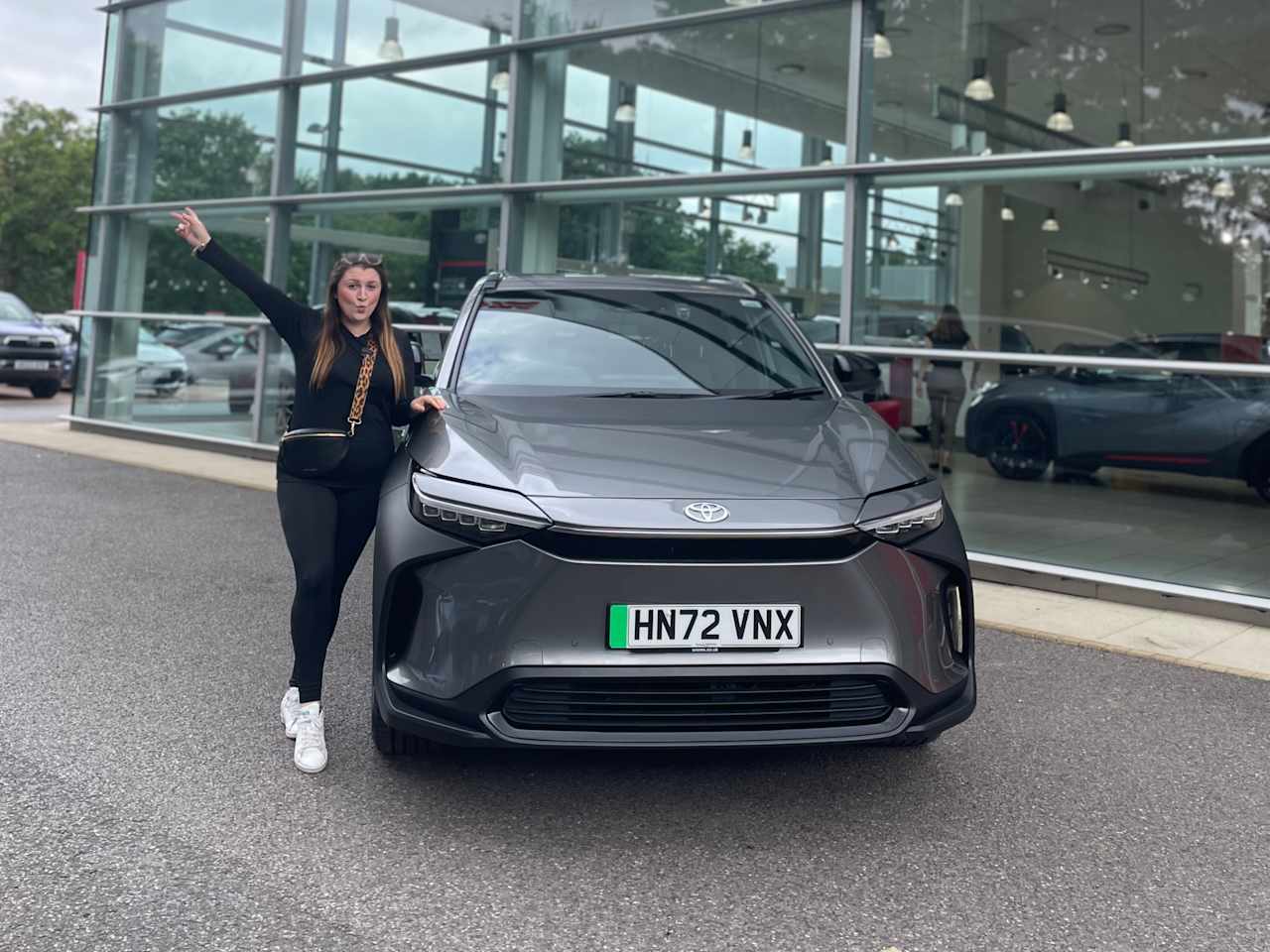 VLOG: Instagram Influencer experiences the All-New All-Electric Toyota bZ4X