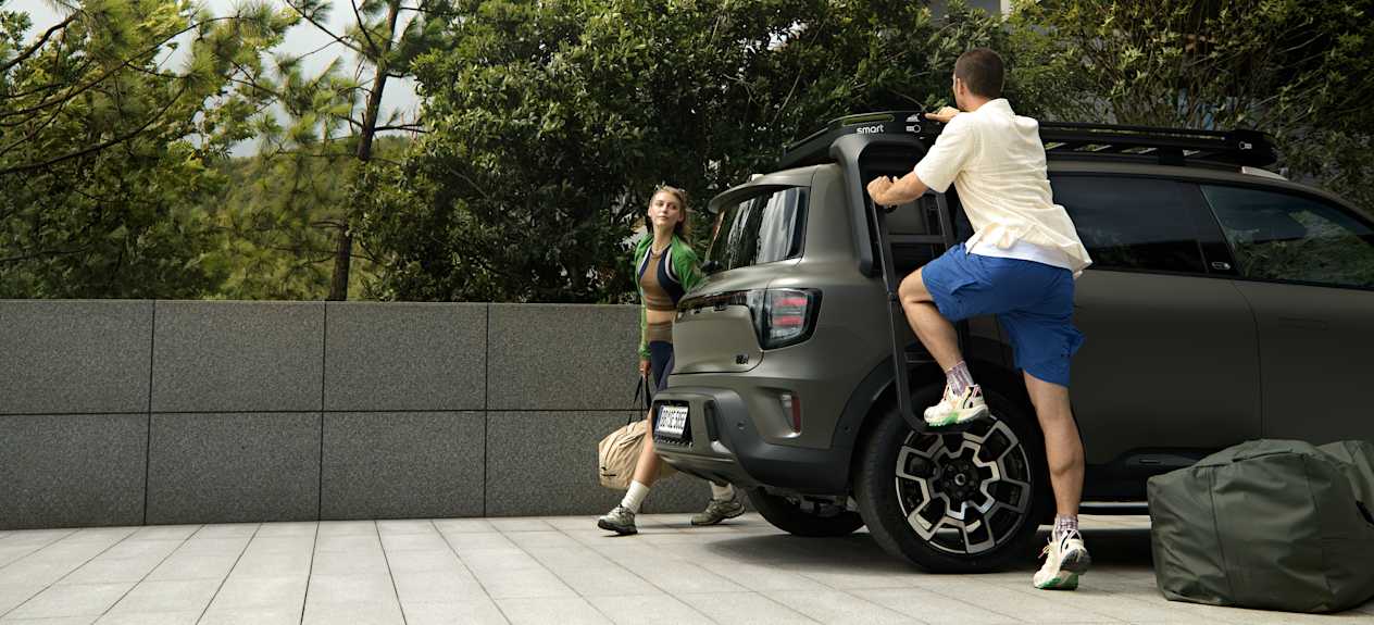 Smart #5 depart 