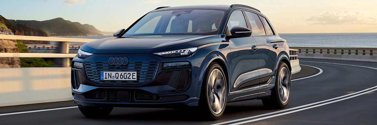 New Audi Q6 E Tron