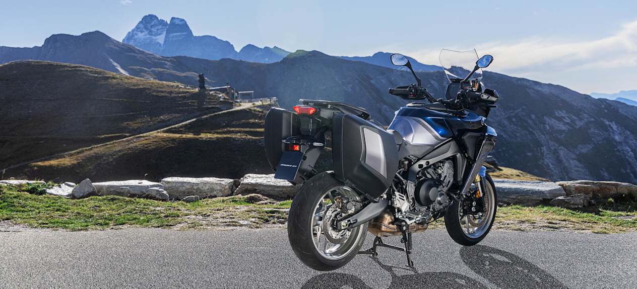 Yamaha Tracer 9 2025 : béquille centrale