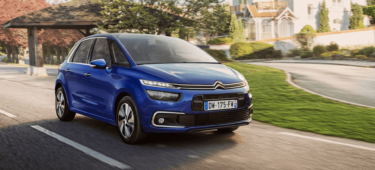 Citroen C4 SpaceTourer route