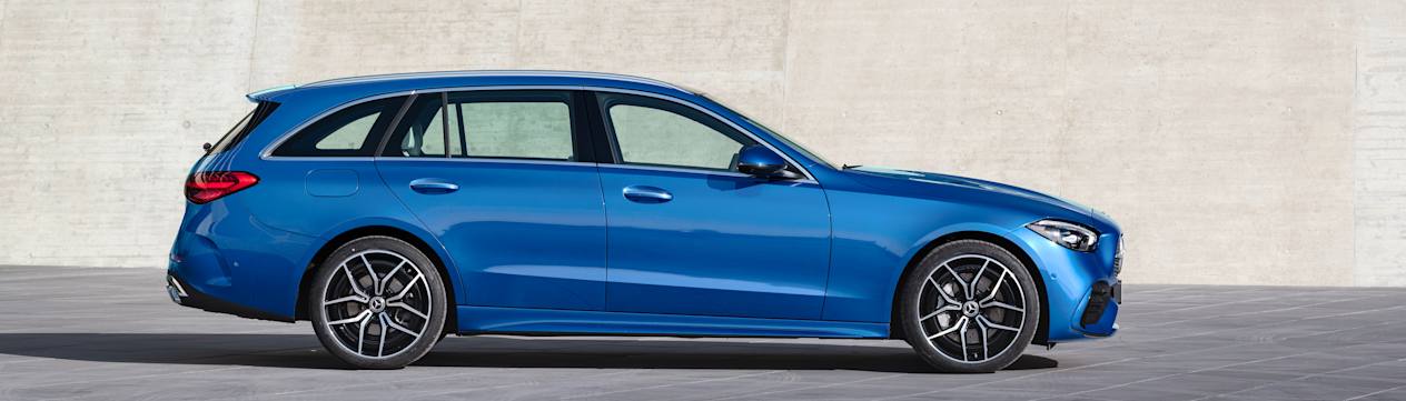 Nouvelle Mercedes-Benz Classe C 2021 break profil