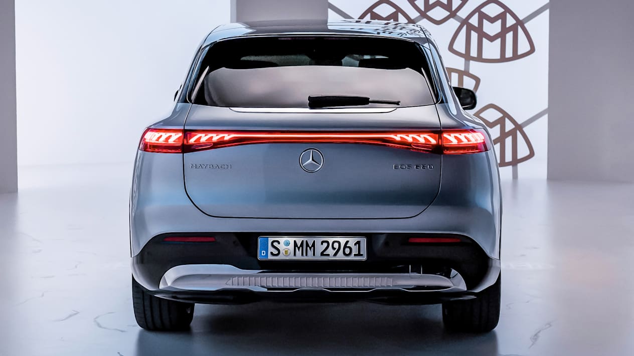 Mercedes-Maybach EQS SUV 2023 : face arrière